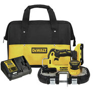  | Dewalt ATOMIC 20V MAX Brushless Lithium-Ion 1-3/4 in. Cordless Band Saw Kit (4 Ah)