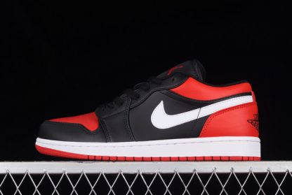 2023 Air Jordan 1 Low "Alternate Bred Toe" 553558-066 Basketball Shoes