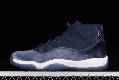 2023 Air Jordan 11 Velvet "Midnight Navy" AR0715-441 Basketball Shoes