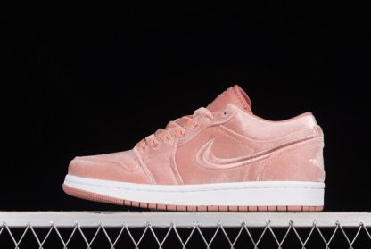 2023 Air Jordan 1 Low "Pink Velvet" DQ8396-600 Basketball Shoes