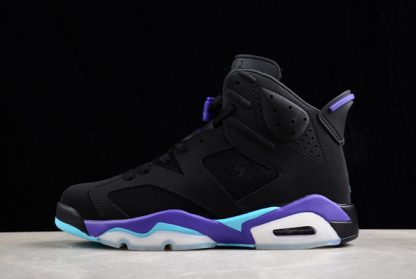 Latest 2023 Air Jordan 6 Aqua Black/Bright Concord-Aquatone AJ6 CT8529-004 Basketball Shoes