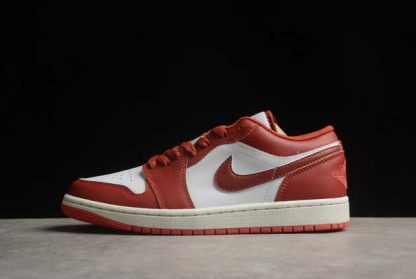 FJ3459-160 Air Jordan 1 Low SE "Dune Red" AJ1 Basketball Shoes