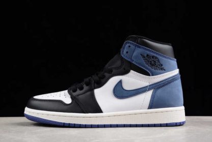 555088-115 Air Jordan 1 Retro High OG Blue Moon AJ1 Basketball Shoes