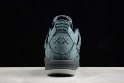 930155-001 Kaws x Air Jordan 4 Black AJ4 Basketball Shoes-4