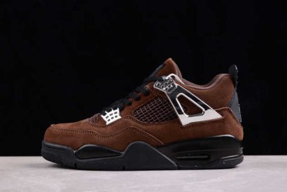 AQ9129-002 Air Jordan 4 Metallic Mocha AJ4 Basketball Shoes