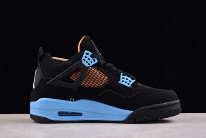 AQ9129-003 Air Jordan 4 City Field Black Blue AJ4 Basketball Shoes-1