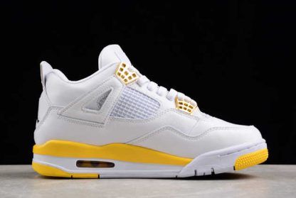 AQ9129-101 Air Jordan 4 Vivid Sulfur AJ4 Basketball Shoes-1