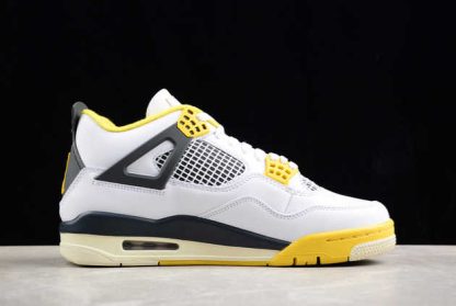 AQ9129-101 Air Jordan 4 Vivid Sulfur Basketball Shoes-1