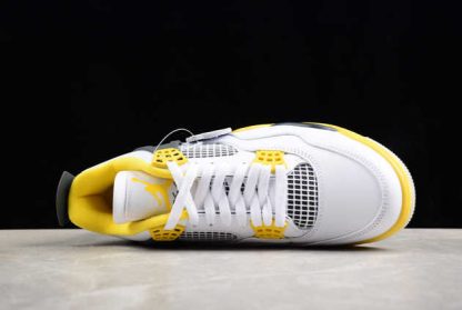 AQ9129-101 Air Jordan 4 Vivid Sulfur Basketball Shoes-2