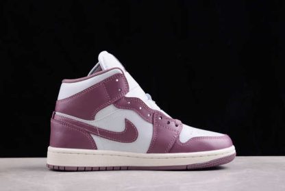 BQ6472-050 Air Jordan 1 Mid Sky J Mauve AJ1 Basketball Shoes-1