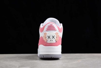 CK9246-981 WMNS Kaws x Air Jordan 3 Retro White Pink AJ3 Basketball Shoes-4