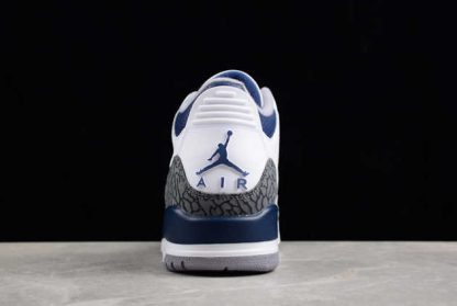 CT8532-140 Air Jordan 3 Retro Midnight Navy AJ3 Basketball Shoes-4