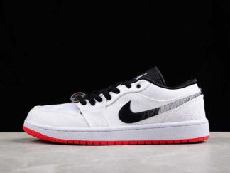 CU2804-100 CLOT x Air Jordan 1 Low Fearles AJ1 Basketball Shoes