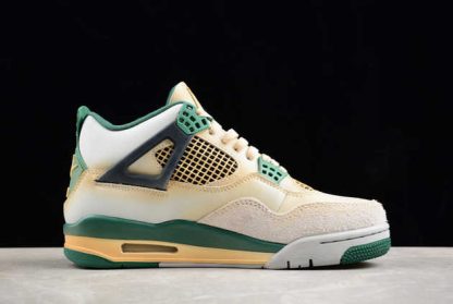 DC7770-106 Air Jordan 4 Retro Leaf Green AJ4 Basketball Shoes-1