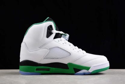 DD9336-103 Air Jordan 5 Retro Lucky Green AJ5 Basketball Shoes-1