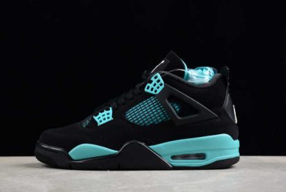 DH6927-001 Air Jordan 4 Black Tiffany AJ4 Basketball Shoes