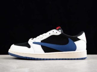 DM7866-713 Travis Scott x Air Jordan 1 Low OG Fragment Design AJ1 Basketball Shoes