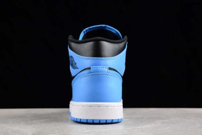 DQ8426-401 Air Jordan 1 Mid University Blue Black AJ1 Basketball Shoes-3