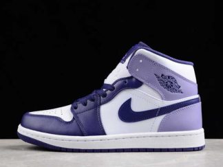 DQ8426-515 Air Jordan 1 Mid Sky J Purple AJ1 Basketball Shoes