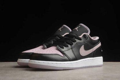 DV1333-051 Air Jordan 1 Low SE Black Iced Lilac AJ1 Basketball Shoes-2