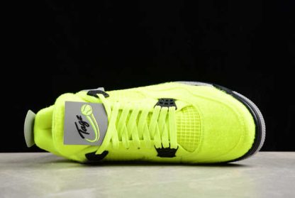 Perfectkicks Tagz x Air jordan 4 Plush Fluorescent Yellow-2