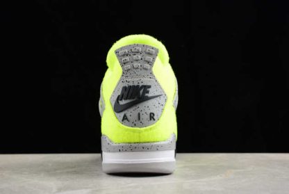 Perfectkicks Tagz x Air jordan 4 Plush Fluorescent Yellow-4