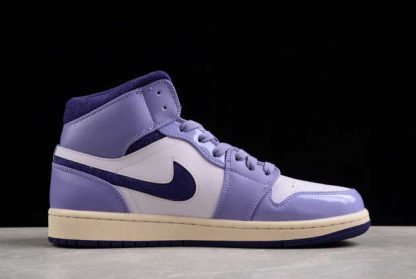 DZ3745-500 Air Jordan 1 Mid SE Sky J Purple AJ1 Basketball Shoes-1