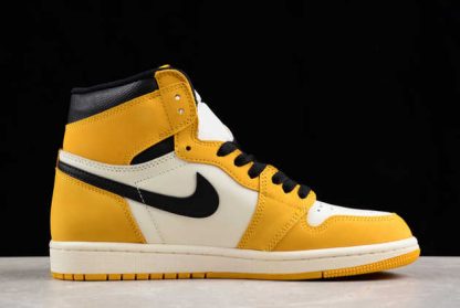 DZ5485-701 Air Jordan 1 High OG Yellow Ochre AJ1 Basketball Shoes-1