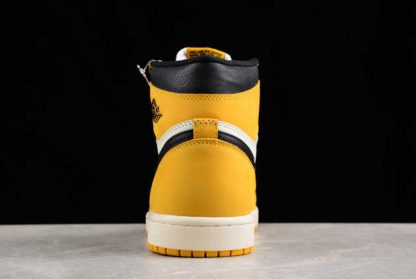 DZ5485-701 Air Jordan 1 High OG Yellow Ochre AJ1 Basketball Shoes-4