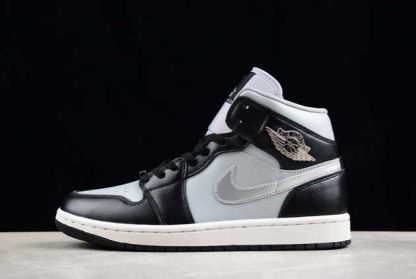 FB9892-002 Air Jordan 1 Mid SE Black Chrome AJ1 Basketball Shoes