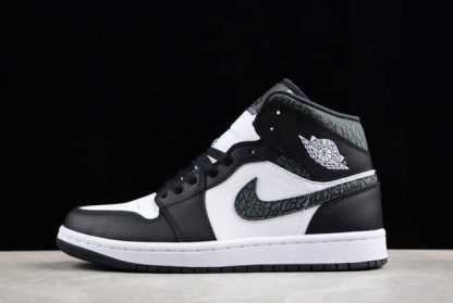 FB9911-001 Air Jordan 1 Mid SE Panda Elephant AJ1 Basketball Shoes