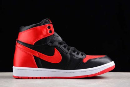 FD4810-061 Air Jordan 1 High OG Satin Bred AJ1 Basketball Shoes-1