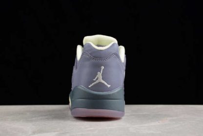 FJ4563-500 Air Jordan 5 Retro Low Indigo Haze AJ5 Basketball Shoes-4