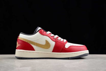 FJ5735-100 Air Jordan 1 Low Year of the Dragon 2024 Basketball Shoes-1