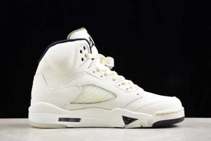 FN7405-100 Air Jordan 5 SE Sail Basketball Shoes-1