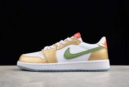 FQ6593-100 Air Jordan 1 Low OG Year Of The Dragon Basketball Shoes