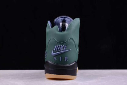 FZ5758-003 A Ma Maniere x Air Jordan 5 Retro SP Dark Green/Black AJ5 Basketball Shoes-4