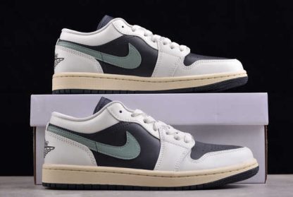 DC0774-001 Air Jordan 1 Low Jade Smoke AJ1 Basketball Shoes-5