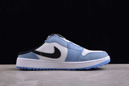 FJ1214-400 Air Jordan 1 Mule Golf University Blue AJ1 Basketball Shoes-1