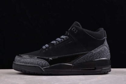 136064-002 Air Jordan 3 Black Cement AJ3 Basketball Shoes