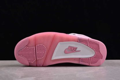 CV9388-105 Air Jordan 4 x Off-White Rose Peach AJ4 Basketball Shoes-2