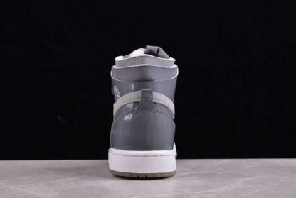 DQ0659-005 Air Jordan 1 Zoom CMFT Patent Leather Grey AJ1 Basketball Shoes-4