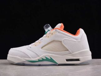 CW4204-100 Air Jordan 5 Low Lucky and Good AJ5 Basketball Shoes