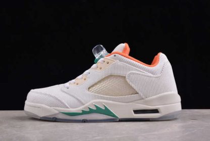 CW4204-100 Air Jordan 5 Low Lucky and Good AJ5 Basketball Shoes