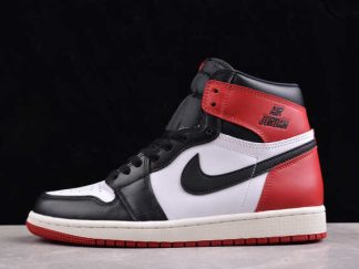 DZ5485-106 Air Jordan 1 High OG Black Toe Reimagined AJ1 Basketball Shoes