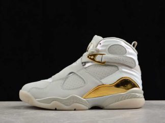 832821-030 Air Jordan 8 Retro Champagne AJ8 Basketball Shoes