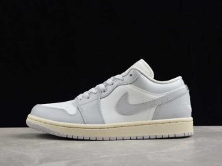 DC0774-103 Air Jordan 1 Low Coconut Milk Neutral Grey AJ1 Basketball Shoes