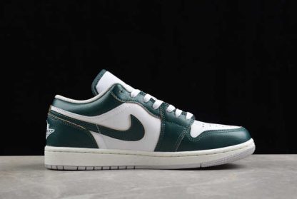 FQ7687-300 Air Jordan 1 Low SE Oxidized Green AJ1 Basketball Shoes-1