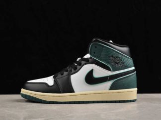 FQ7818-100 Air Jordan 1 Mid SE Oxidized Green AJ1 Basketball Shoes