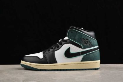 FQ7818-100 Air Jordan 1 Mid SE Oxidized Green AJ1 Basketball Shoes